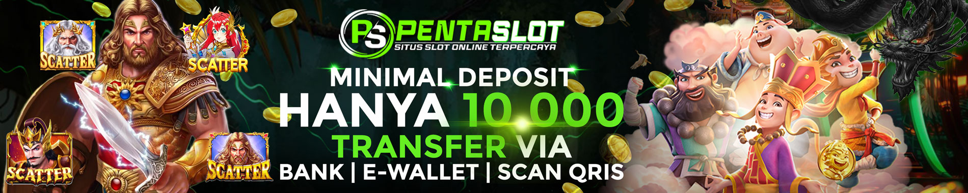MINIMAL DEPOSIT PENTASLOT